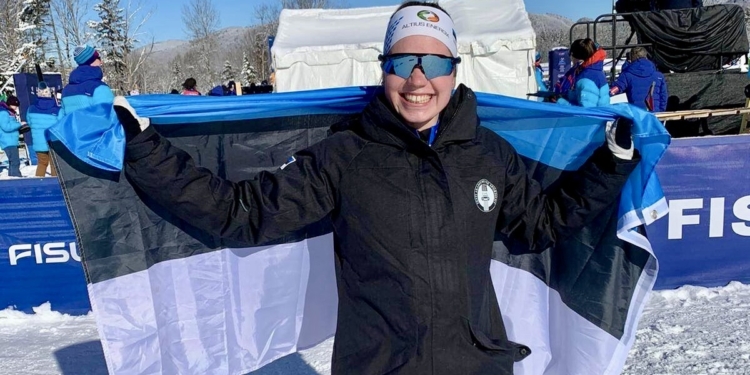 Murdmaasuusataja Mariel Merlii Pulles on Lake Placidi talimängude suusakuninganna