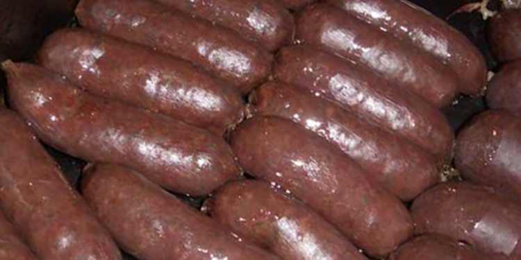 Blood Sausage Making in San Francisco